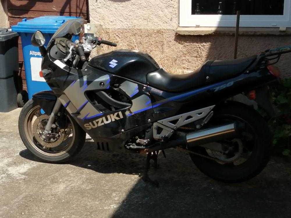 Motorrad verkaufen Suzuki gsx 750 F Ankauf